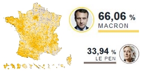 Découvrez la carte des résultats, commune par commune