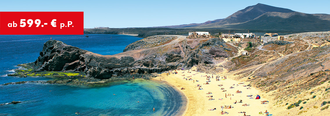 Lanzarote: ab 599.- € p.P
