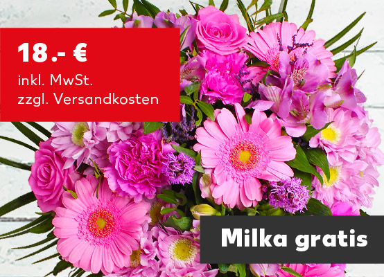 Blumenstrauß der Woche: Rosa Träumerei - 18.- €