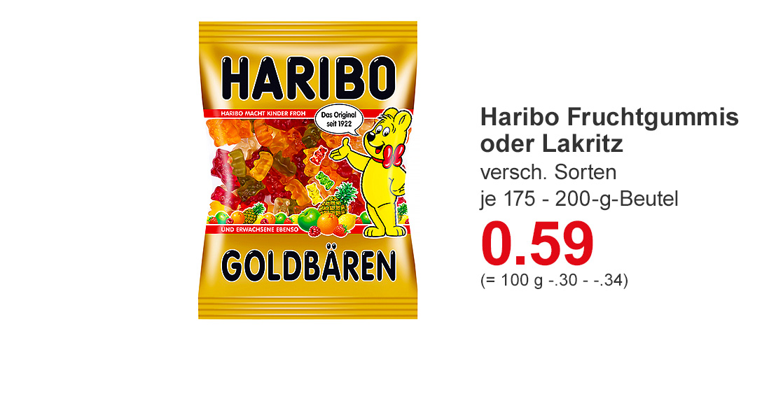 Haribo Fruchtgummis