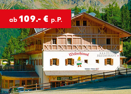 Südtirol: ab 109.- € p.P.