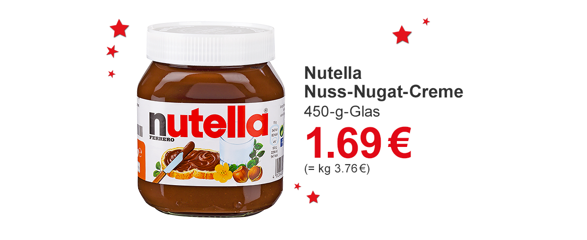 Nutella - Nuss-Nougat-Creme