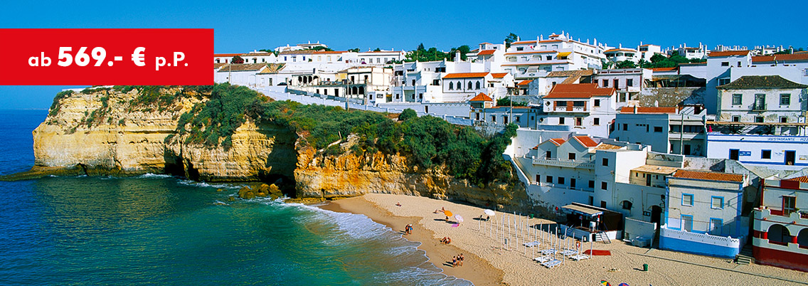 Portugal, Algarve: 569 € p.P.