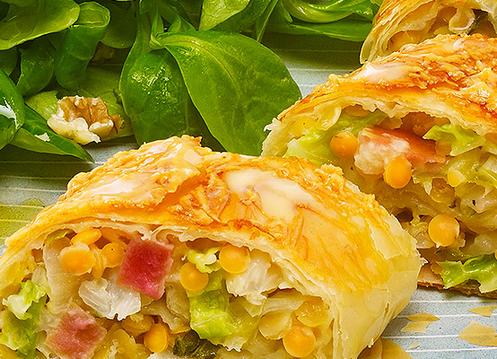Vegetarisches Weihnachts-Menü