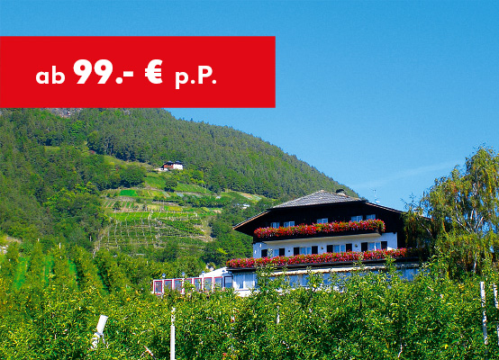 Italien, Südtirol: 99 € p.P.