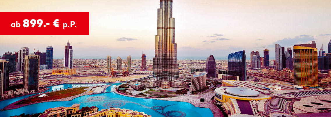 Vereinigte Arabische Emirate: Standortrundreise : ab 899 € p.P.