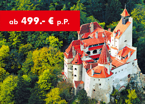 Rumänien: Siebenbürgen Rundreise: ab 499 € p.P.
