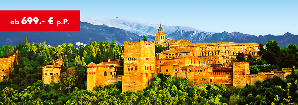 Andalusien: ab 699 € p.P.