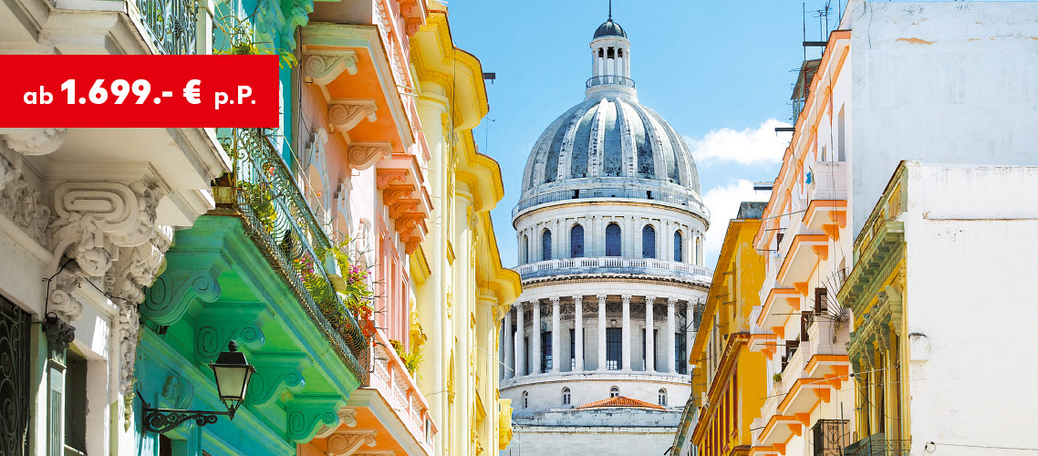 Kaba: Havanna Highlights & Baden Varadero: ab 1.699 € p.P.
