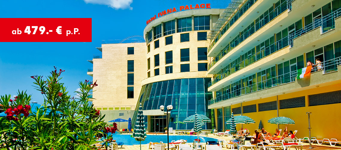Bulgarien, Sonnenstrand: ab 479 € p.P.