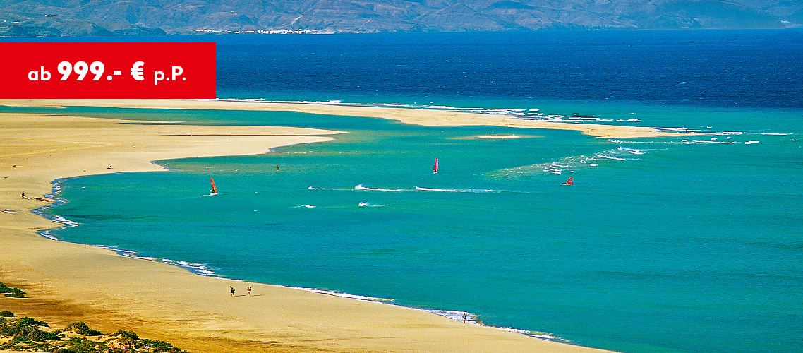 Spanien, Fuerteventura: ab 999 € p.P.