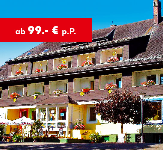 Schwarzwald: ab 99 € p.P.