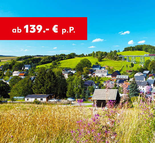 Erzgebirge: 139 € p.P.