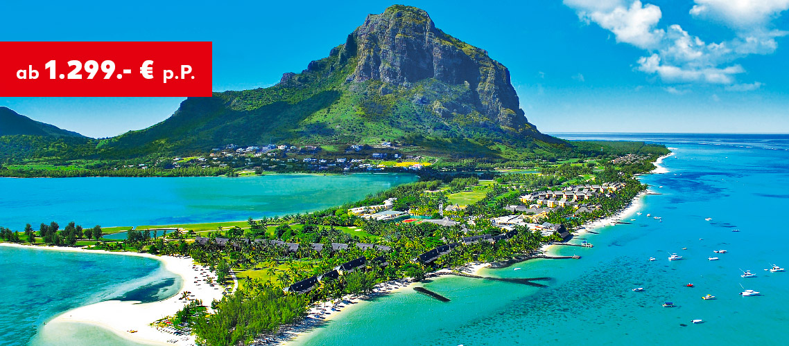 Mauritius, Trou aux Biches : ab 1.299 € p.P.