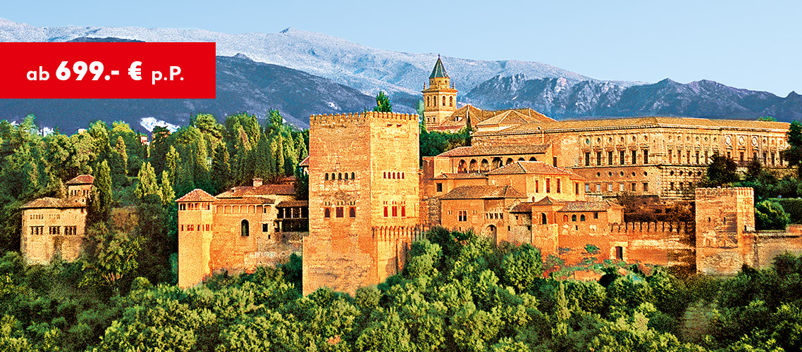 Andalusien: ab 699 € p.P.