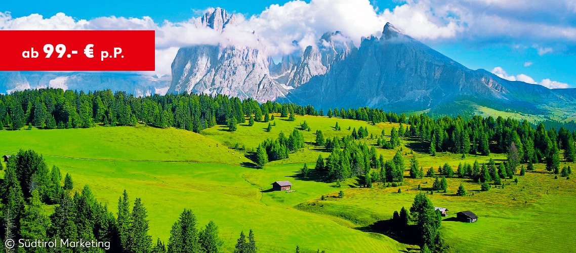 Italien: Trentino ab 99 € p.P.