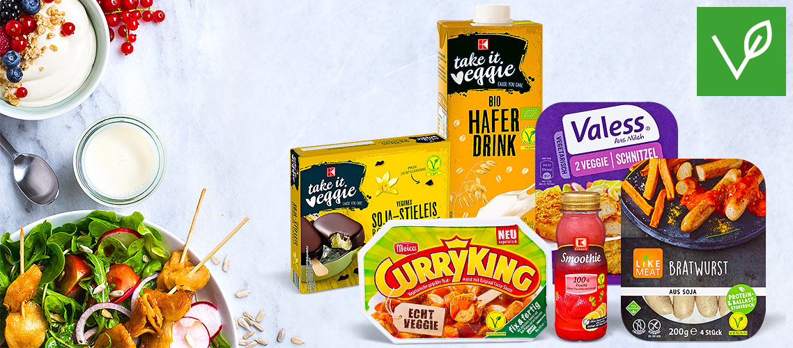 Angebote: vegan und vegetarisch
