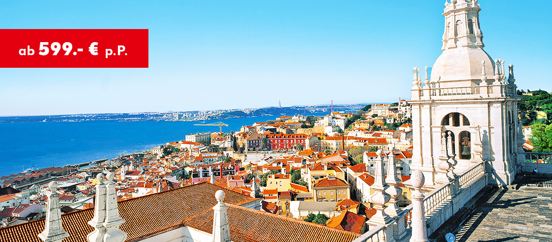 Portugal ab 599 € p.P.