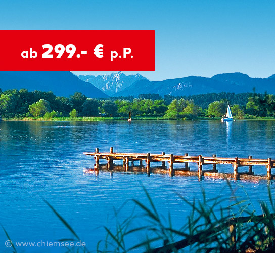 Chiemgau: ab 299 Euro p. P.
