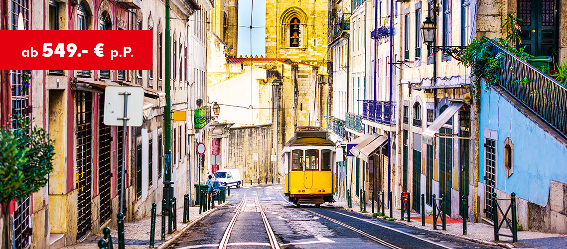 Portugal: Algarve ab 549 € p.P.