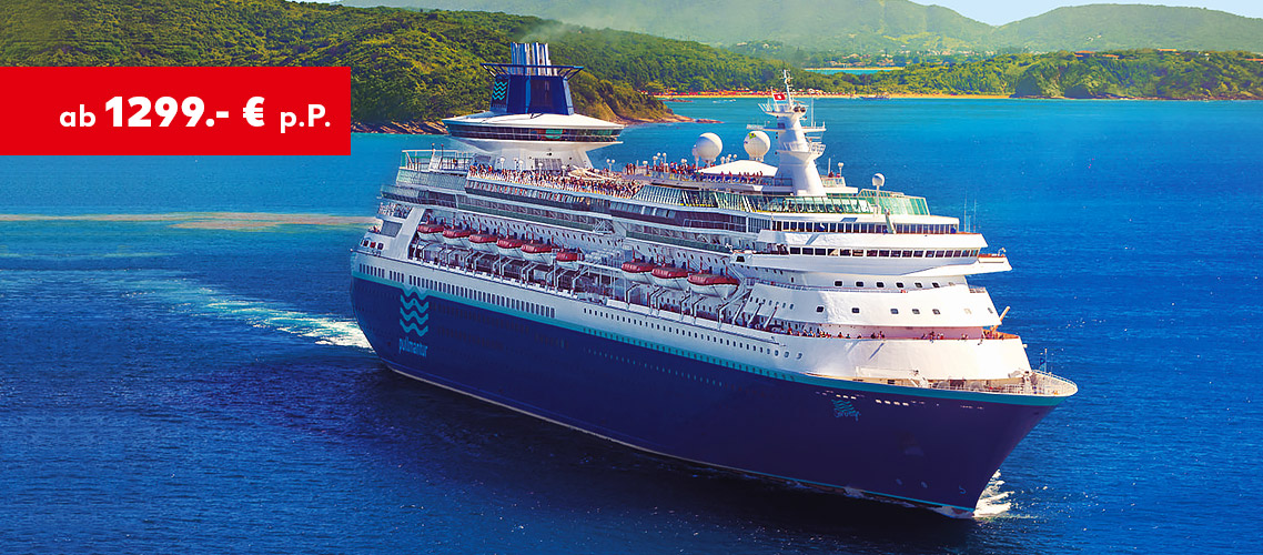 Kreuzfahrt Westliches Mittelmeer & Baden ab 1299 € p.P.