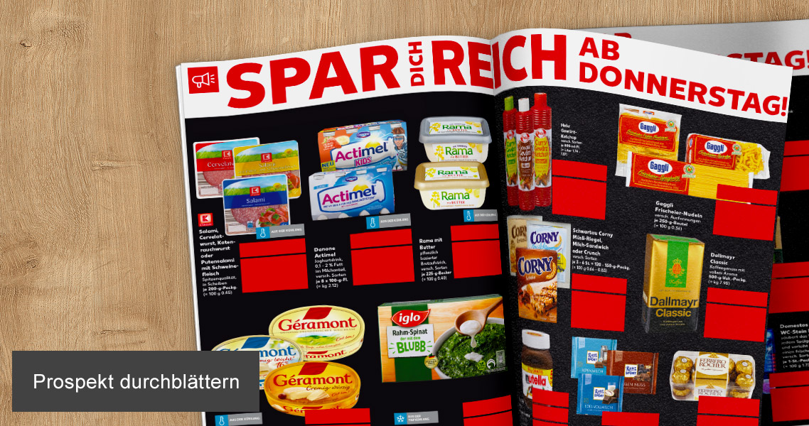 Prospekt durchblättern