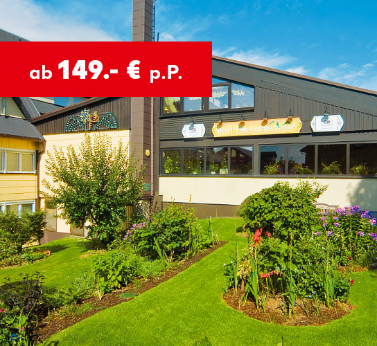 Thüringer Wald ab 149.- € p.P.