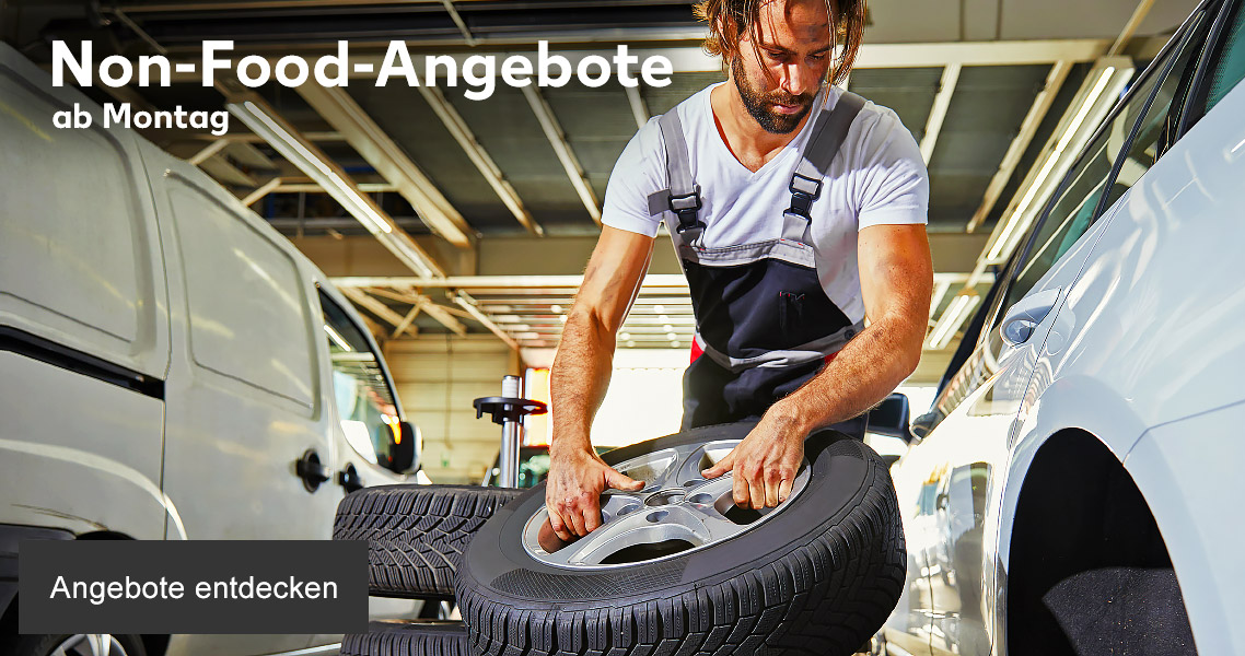 Non-Food-Angebote ab Montag