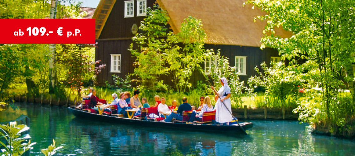 Spreewald ab 109.- € p. P.