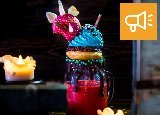 Rezept: Zombie-Einhorn-Smoothie