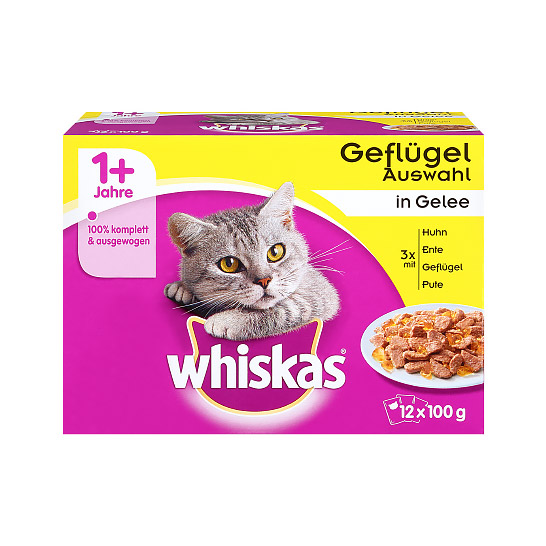 WHISKAS - Katzennahrung Multipack 