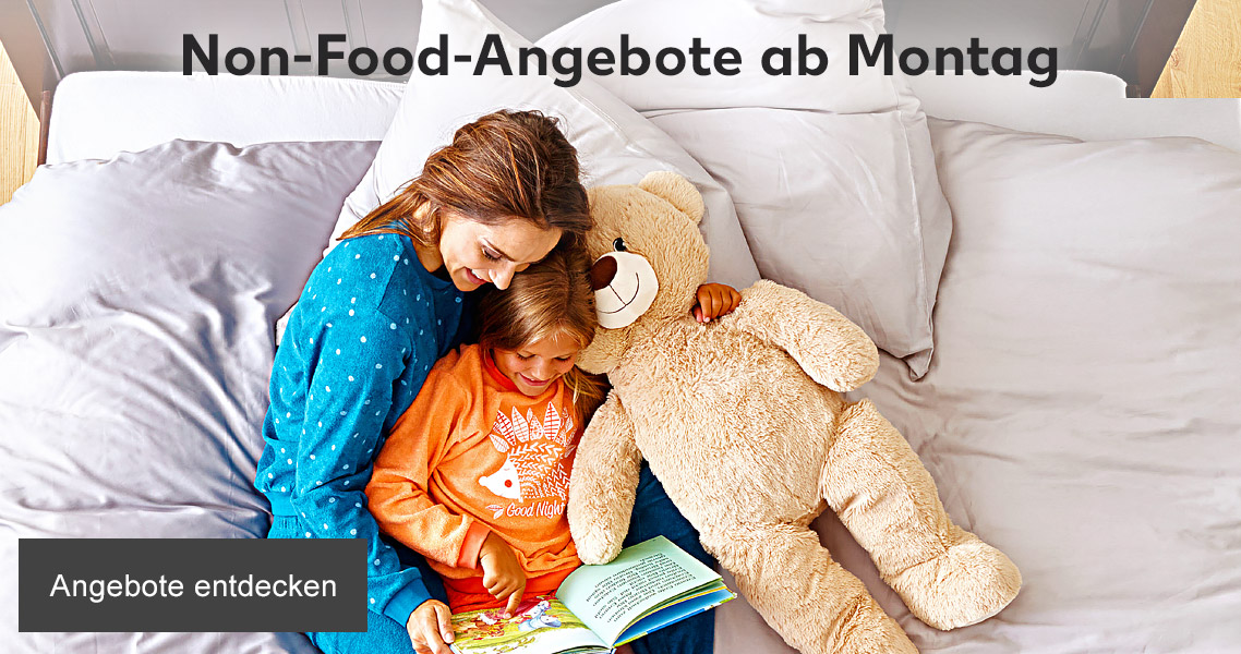 Non-Food-Angebote ab Montag