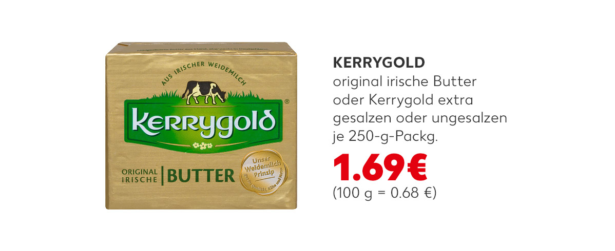KERRYGOLD - original irische Butter