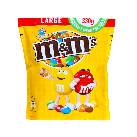 M & M'S - Schokolinsen mit Zuckerüberzug