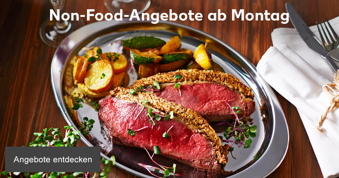 Non-Food-Angebote ab Montag