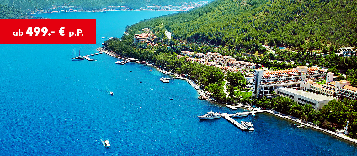 Marmaris & Rhodos: Rundreise ab 499.- € p. P.