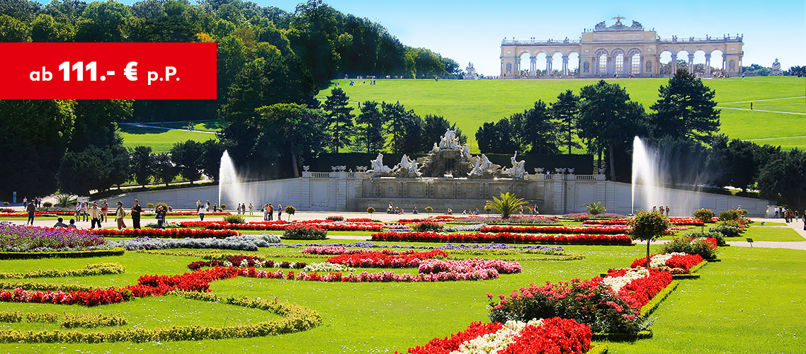 Österreich: Wien ab 111.- € p. P.