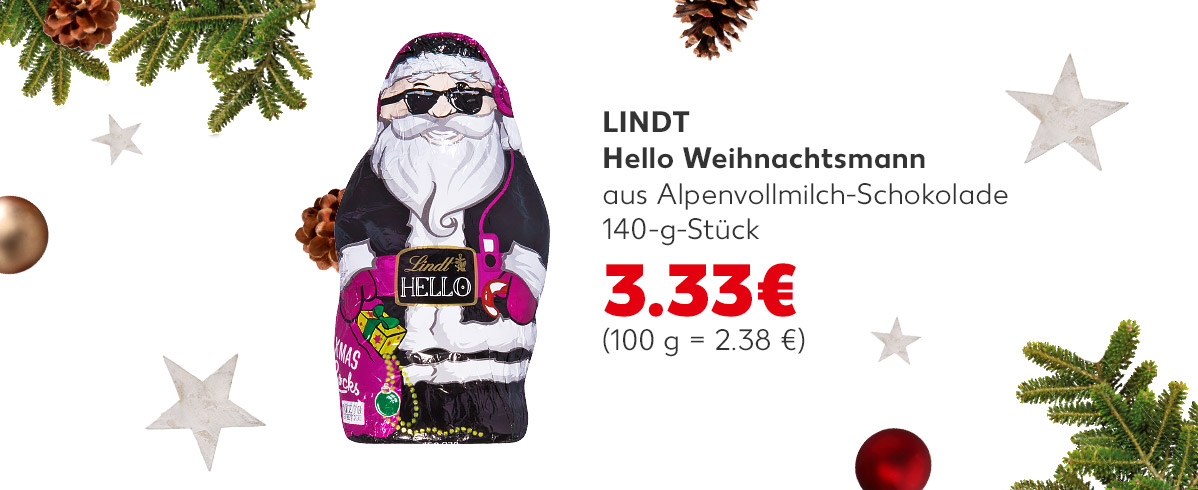 LINDT - Hello Weihnachtsmann