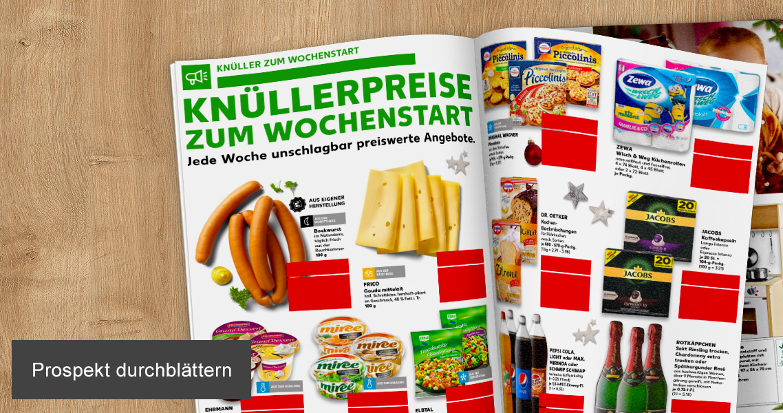 Prospekt durchblättern
