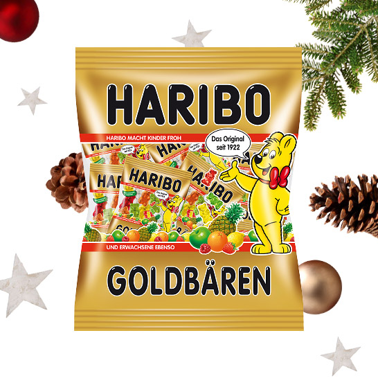 HARIBO - Goldbären oder Saft-Goldbären-Minis