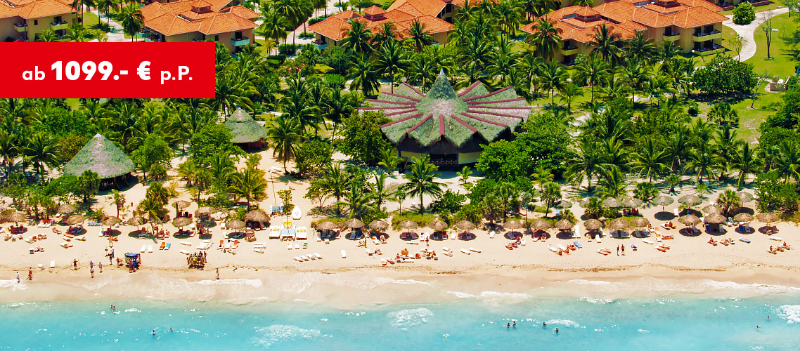 Kuba: Varadero ab 1099.- € p.P.
