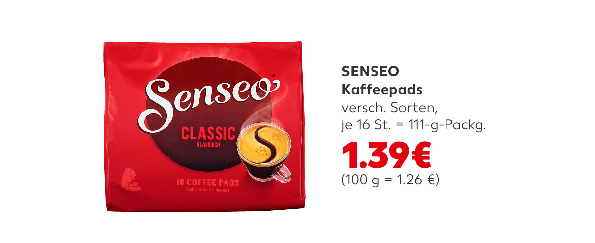 SENSEO - Kaffeepads 