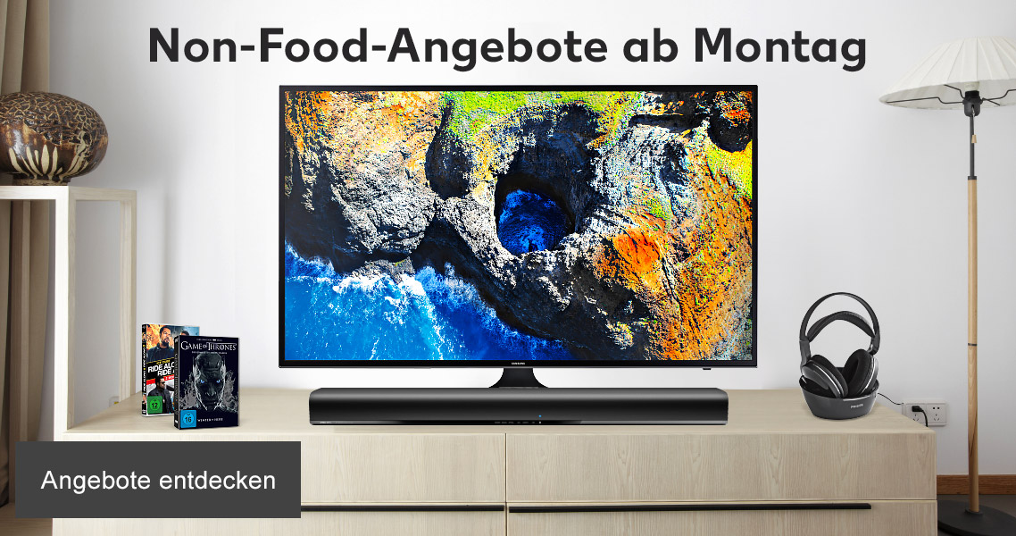 Non-Food-Angebote ab Montag