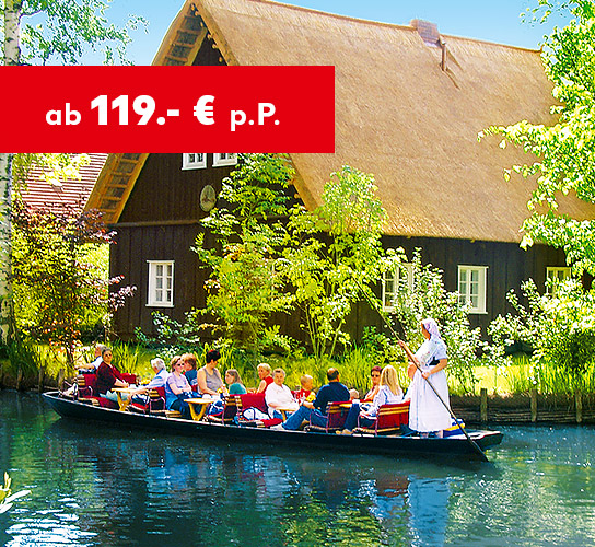 Spreewald ab 119.- € p. P.