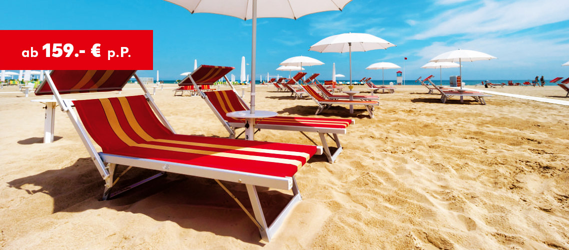 Italien: Adria ab 159.- € p. P.