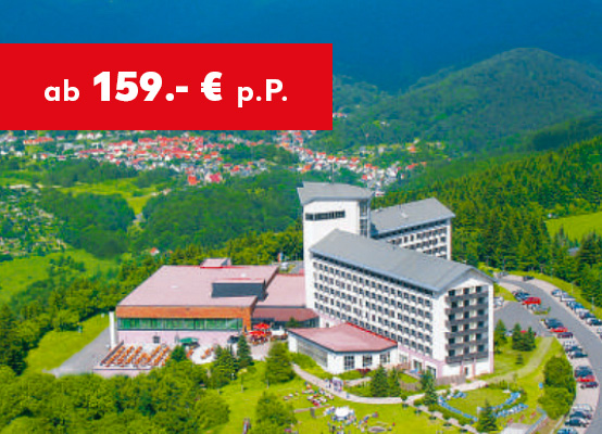 Thüringer Wald ab 159,- € p.P.