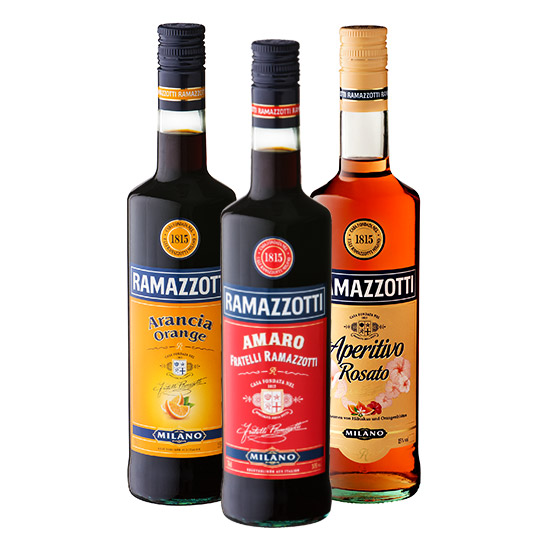 RAMAZZOTTI Amaro, Arancia oder Aperitivo Rosato 