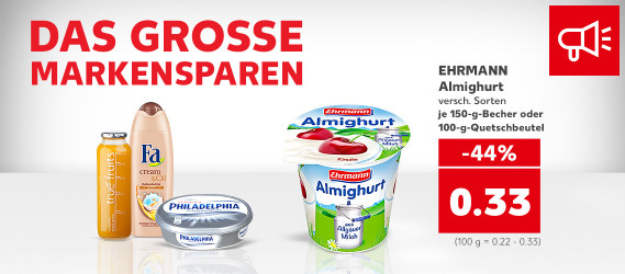 Angebote: Markensparen
