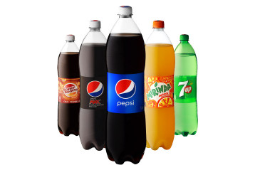 PEPSI COLA, LIGHT oder MAX, MIRINDA oder SCHWIP SCHWAP