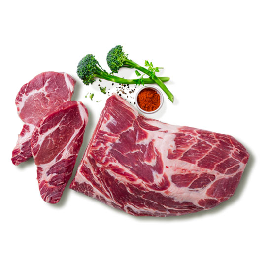K-PURLAND Schweinenacken/-kamm ohne Knochen